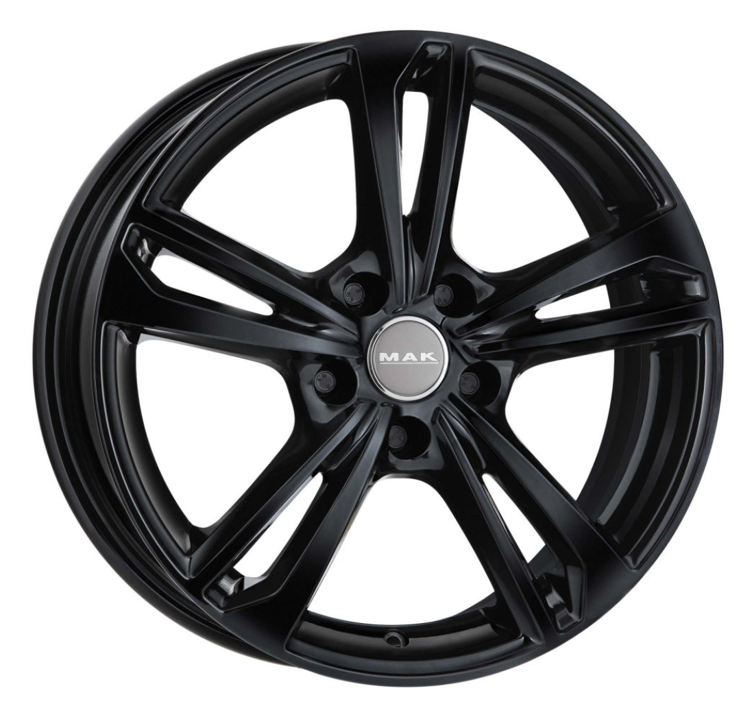 EMBLEMA 6 15 38 5x100 MAK 57,10 GLOSS BLACK